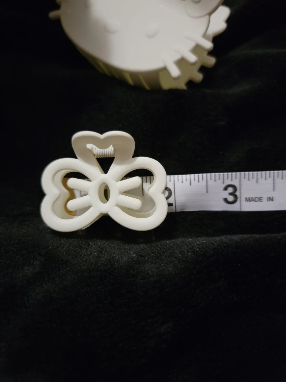 Source Unknown White & Pink Kids Bow Clip Set